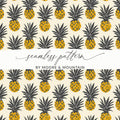 Pineapple Seamless Pattern by Moore & Mountain