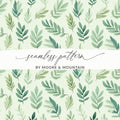 Seamless Tropical Leaves Pattern by Moore & Mountain