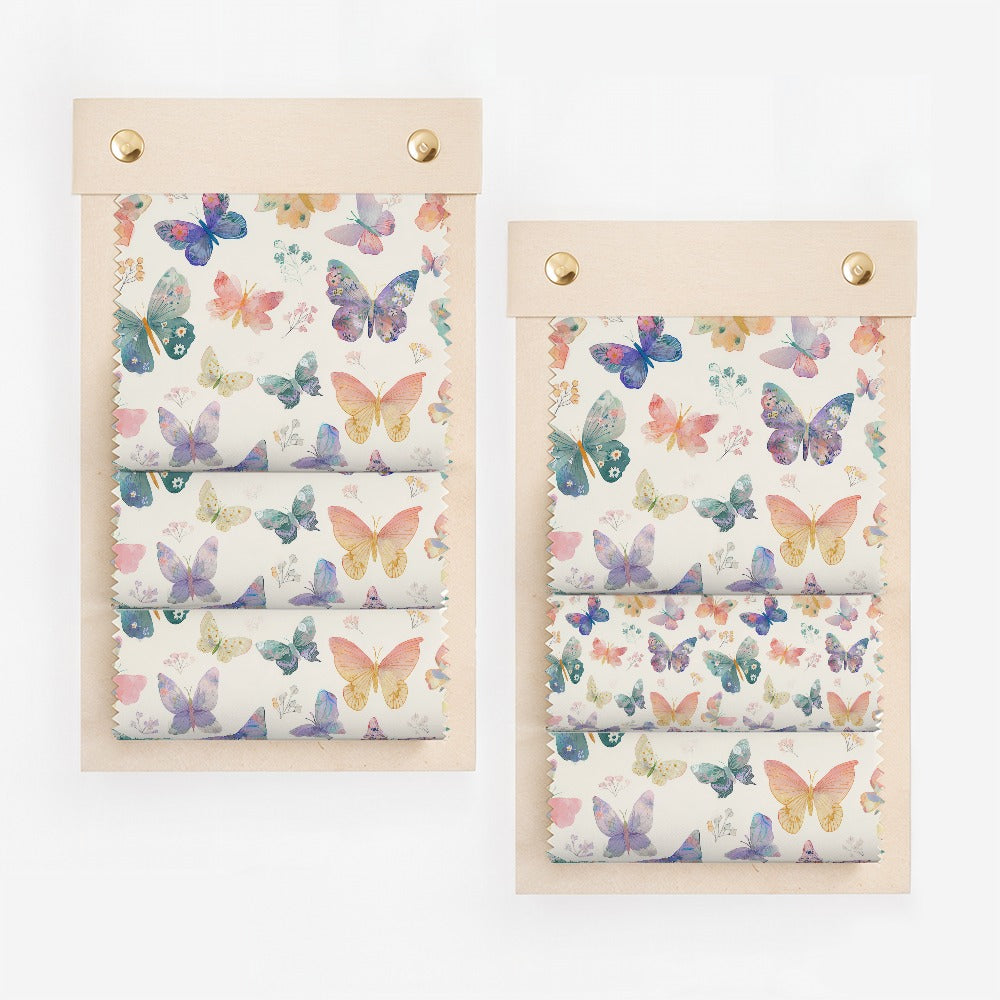 Vibrant Butterfly Pattern Blinds for Home Decor