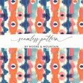 Vibrant Abstract Seamless Pattern by Moore & Mountain