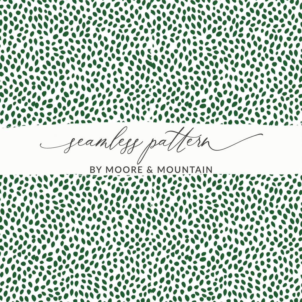 Green Leafy Seamless Pattern by Moore & Mountain Product