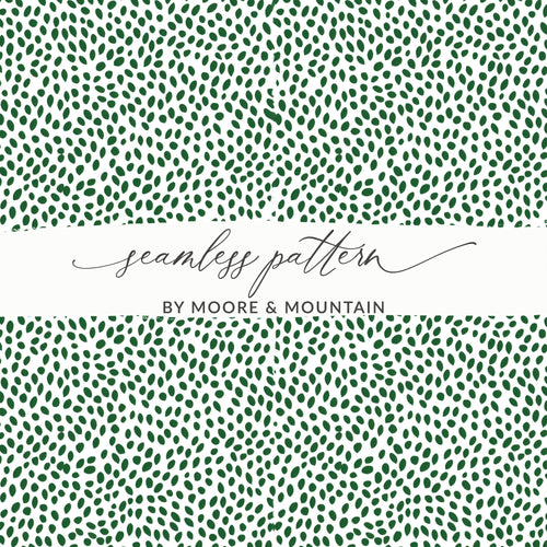 Green Leafy Seamless Pattern by Moore & Mountain Product