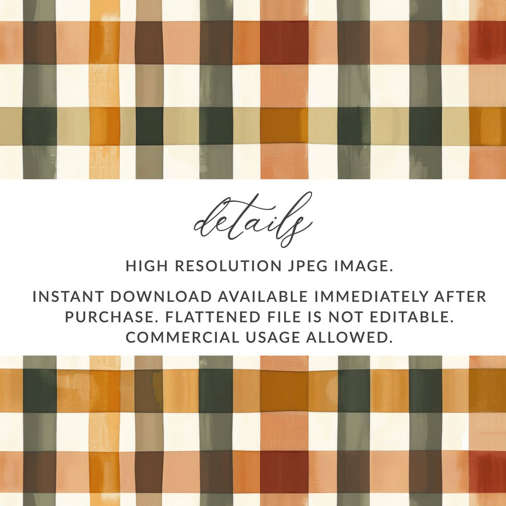 High Resolution Plaid Pattern Instant Download JPEG Image