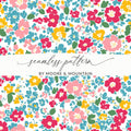Colorful Floral Seamless Pattern by Moore and Mountain