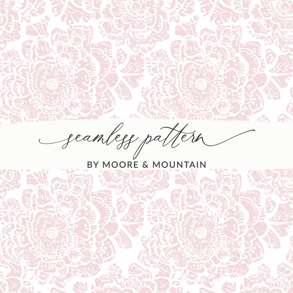 Elegant Seamless Floral Pattern by Moore & Mountain