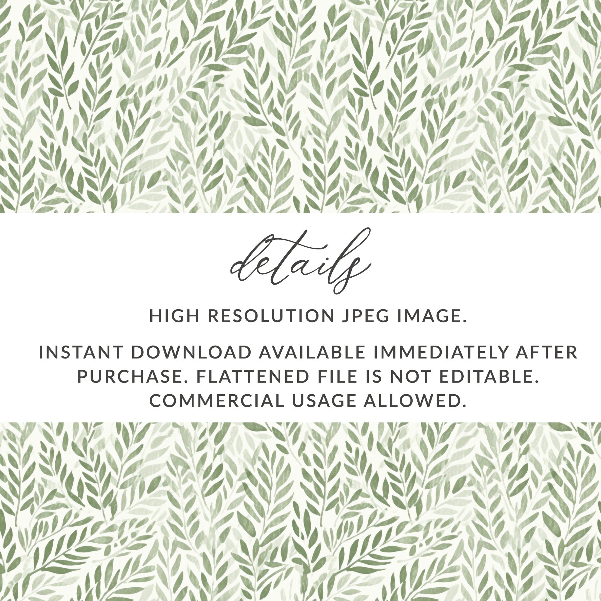 High Resolution Instant Download Leaf Pattern Image