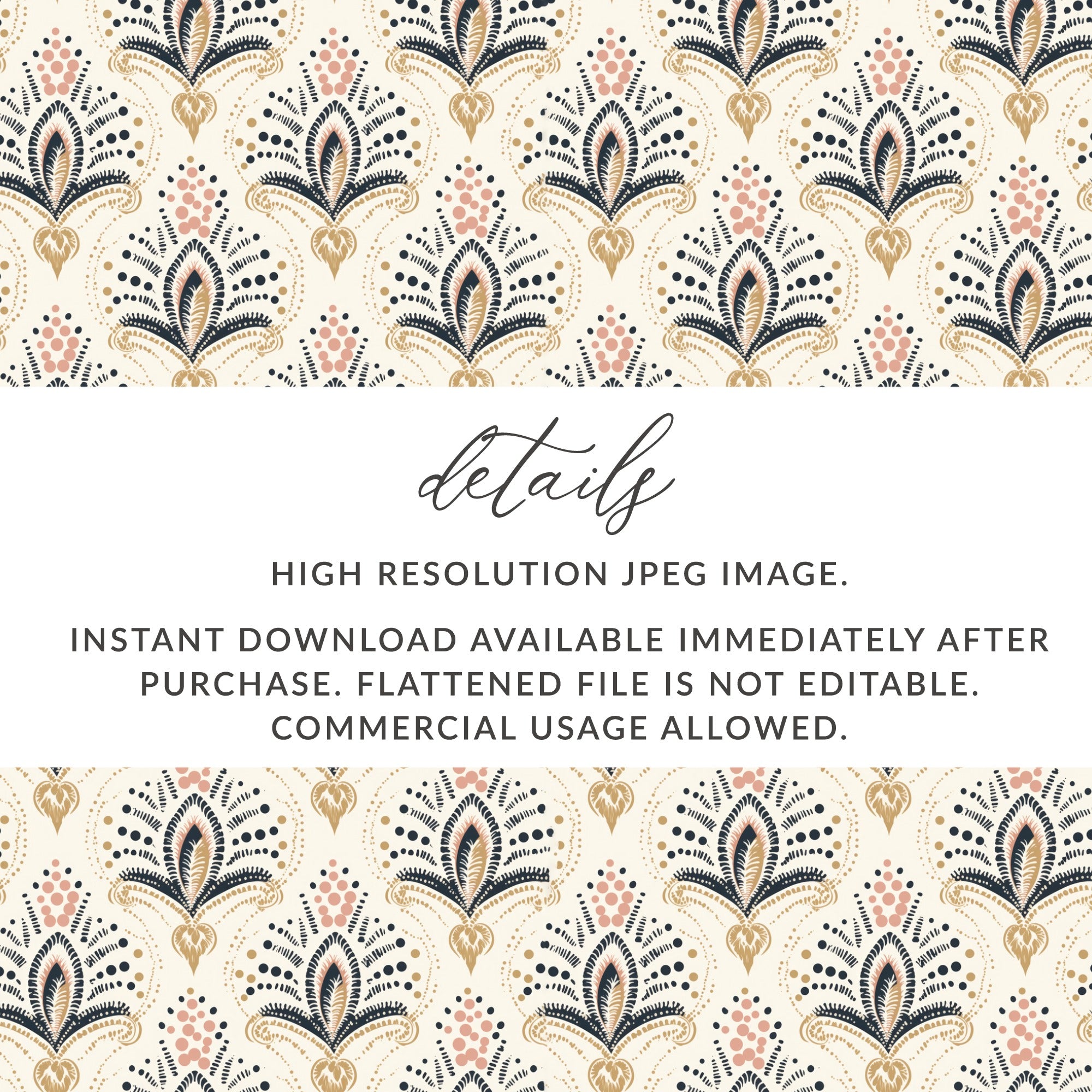 High Resolution Instant Download JPEG Image Design