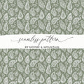Seamless Paisley Pattern by Moore and Mountain Design