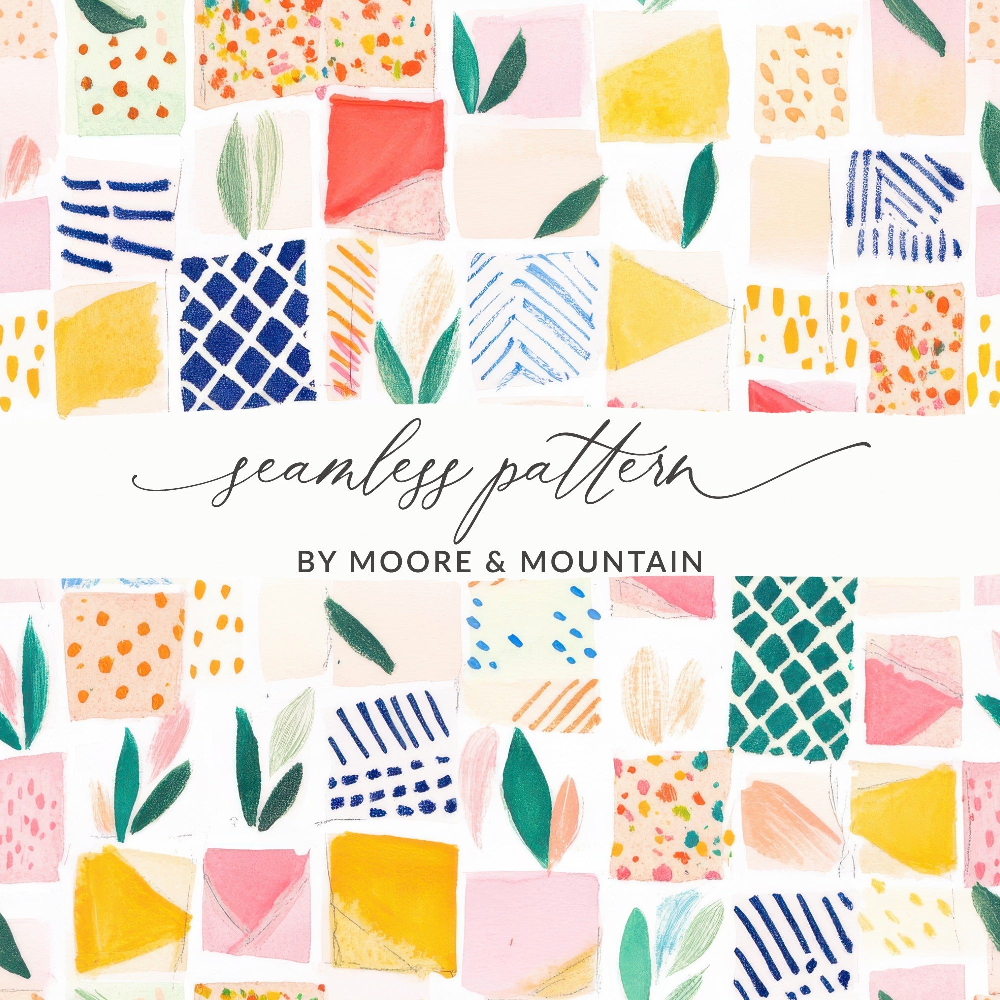 Colorful Abstract Pattern Design by Moore and Mountain