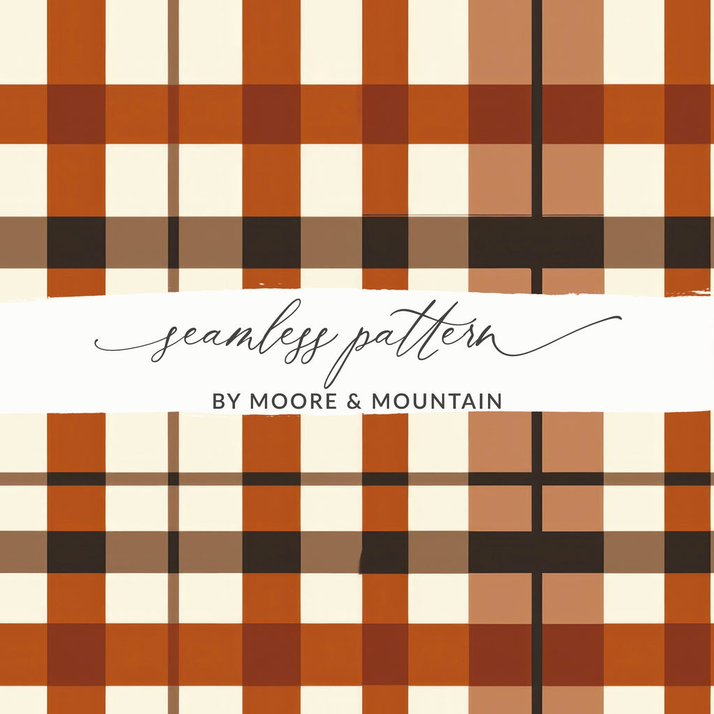 Seamless Plaid Pattern by Moore & Mountain Design