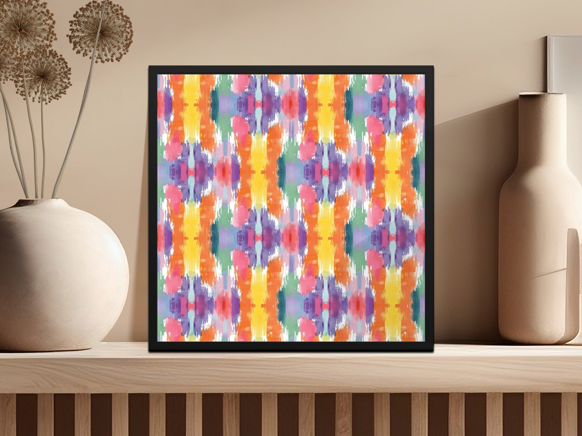 Colorful Abstract Art Design for Home Décor Wall Print