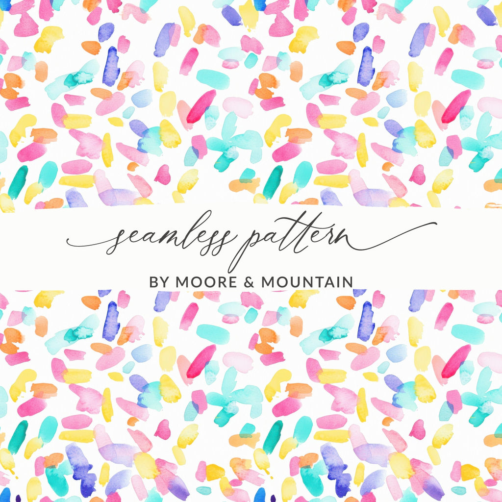 Colorful Abstract Seamless Pattern Design For Crafts