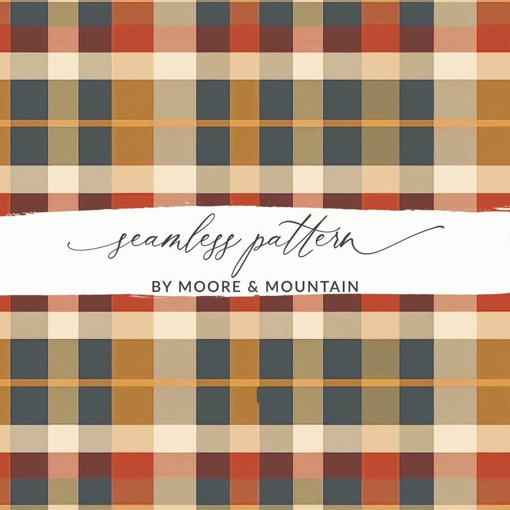 Moore & Mountain seamless pattern product