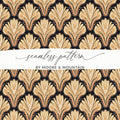 Elegant Floral Seamless Pattern by Moore Mountain Mockup