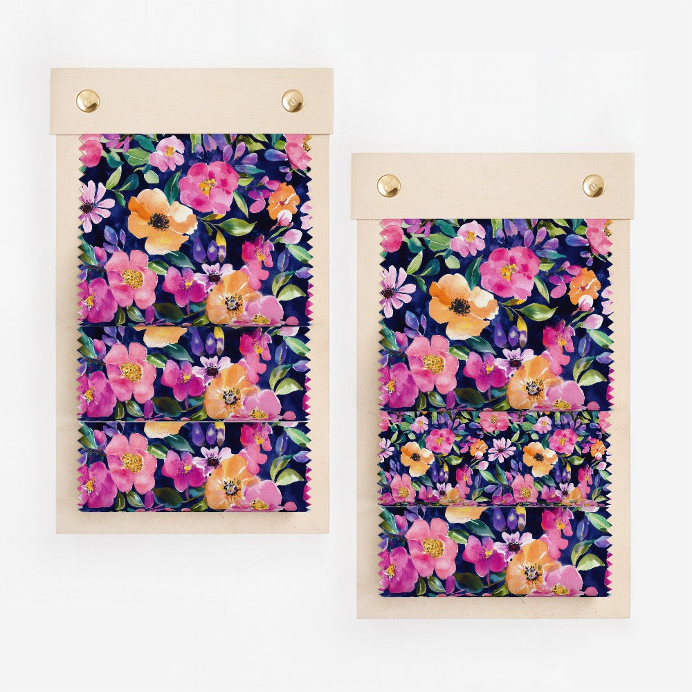 Vibrant Floral Patterned Window Shade Product