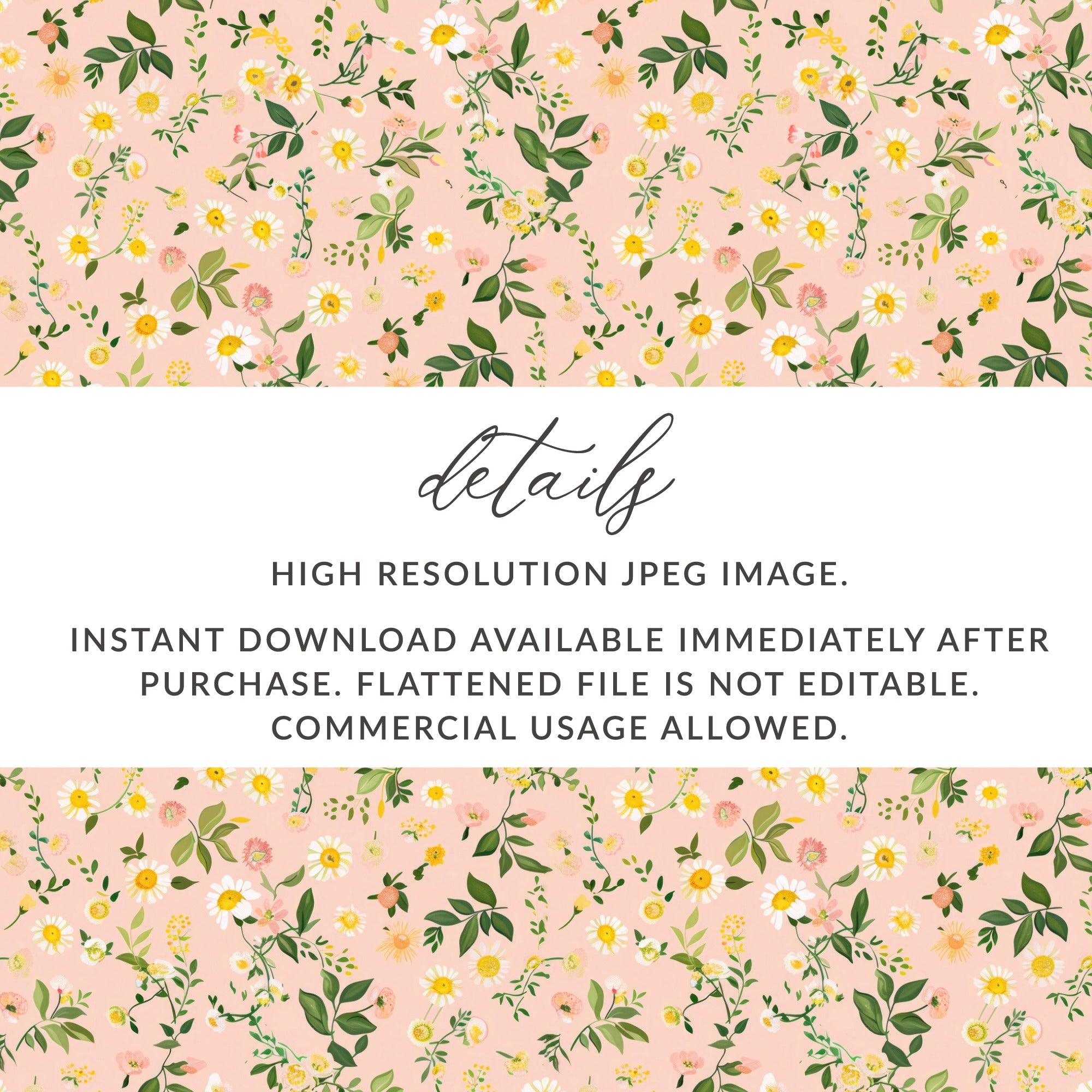 Floral Pattern High Resolution JPEG Image for Download