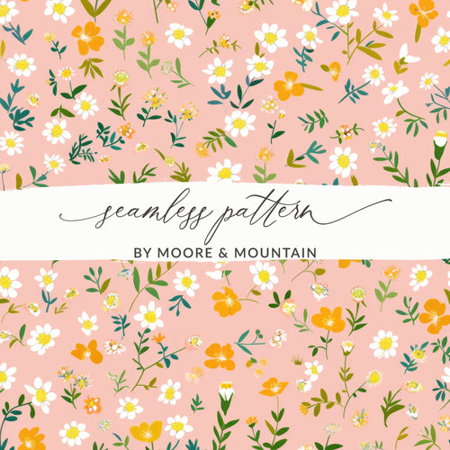 Seamless Pattern by Moore and Mountain Floral Design