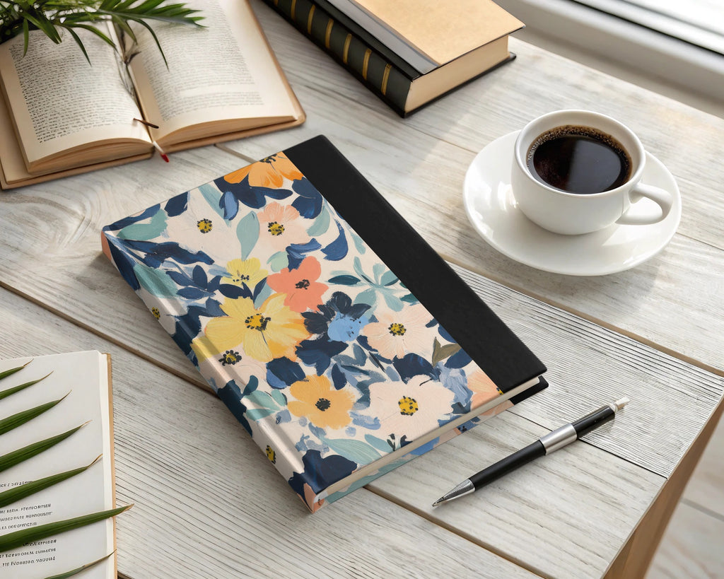 Floral Design Hardcover Journal for Writing and Notes