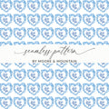 Jesus loves you heart seamless pattern product type