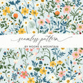 Floral Seamless Pattern by Moore & Mountain Design