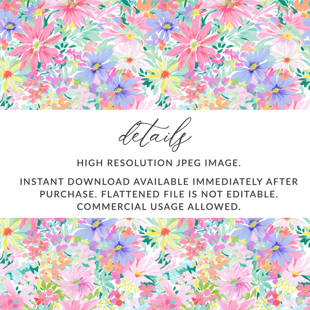 Vibrant Floral High Resolution JPEG Image Download