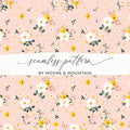 Floral Pink Seamless Pattern by Moore & Mountain Design