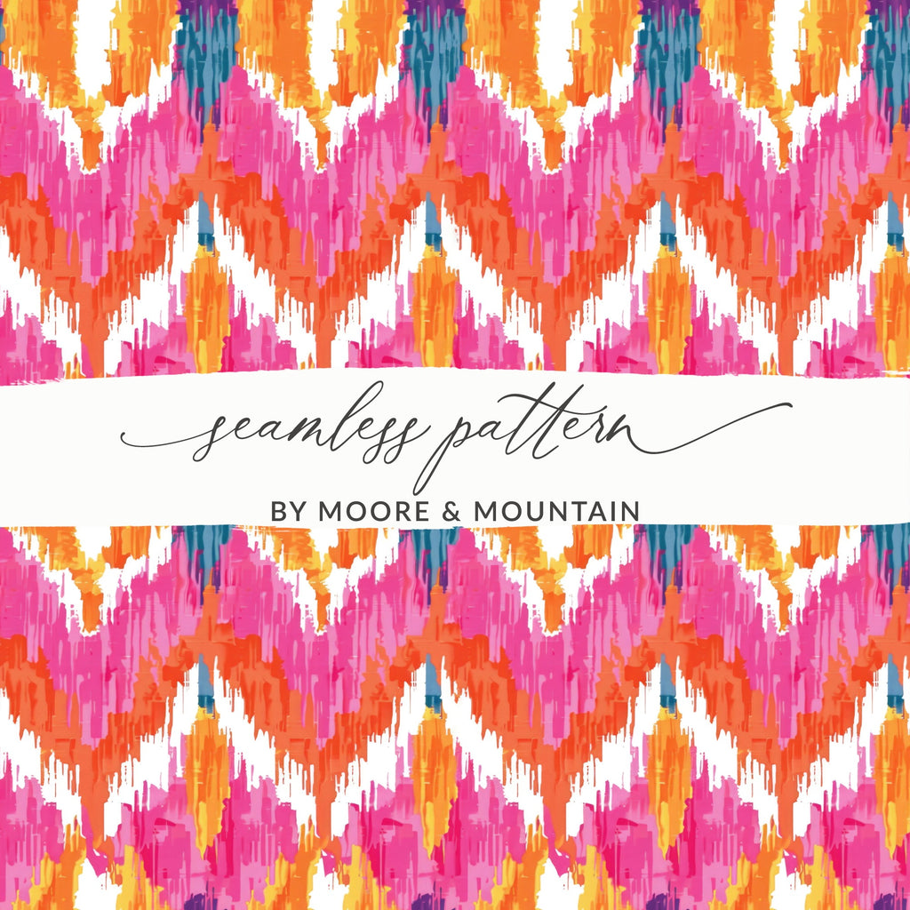 Colorful Abstract Seamless Pattern by Moore & Mountain