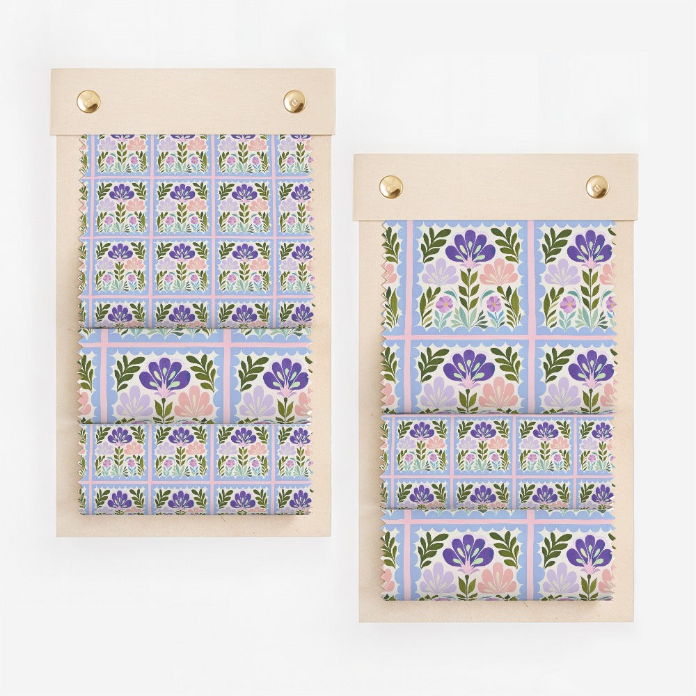 Floral Grid Design Decorative Wall Hanging Product