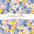 Vibrant Floral Seamless Pattern By Moore & Mountain