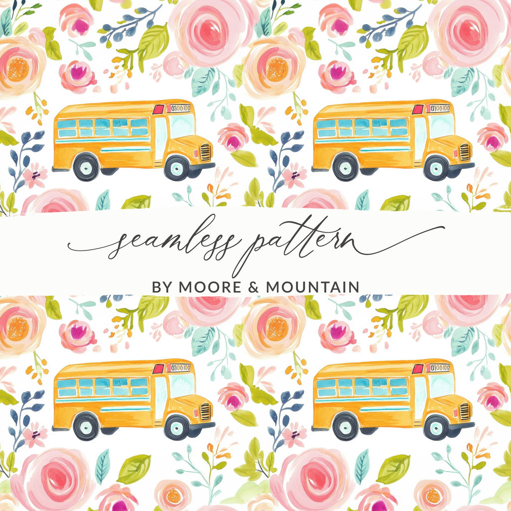 Seamless Pattern by Moore & Mountain Floral Design