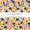 Colorful Floral Seamless Pattern by Moore & Mountain
