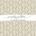 Elegant Seamless Pattern by Moore and Mountain Design