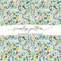 Colorful Floral Seamless Pattern by Moore & Mountain