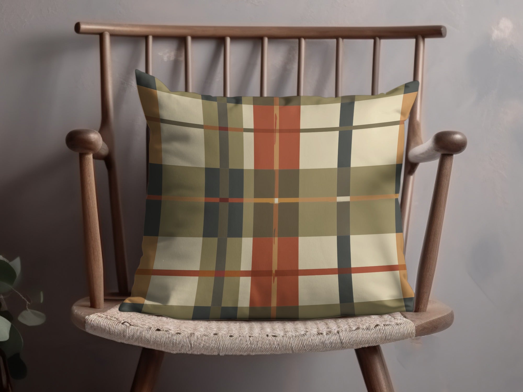 Modern Accent Plaid Decorative Pillow for Your Home Decor