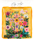 Floral cross art with "Clip Art by Moore & Mountain" text.