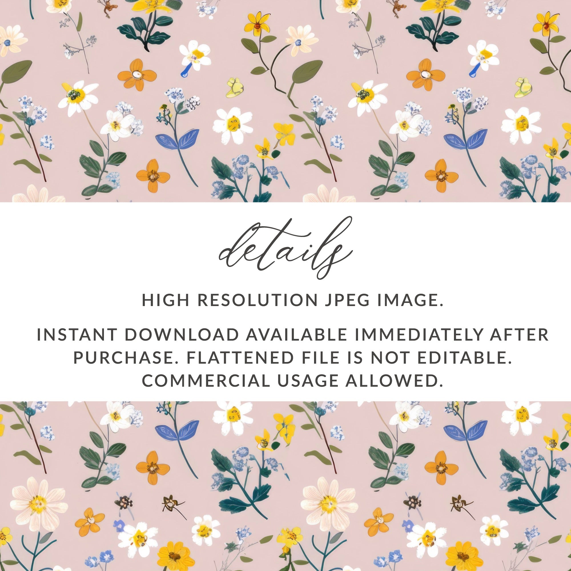 High Resolution JPEG Image Instant Download File