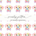 Watercolor Colorful Puppy Bow Tie Pattern product type
watercolor dog
puppy pattern
colorful design
repeating print
dog bow tie
pet illustration
pastel colors
cute animal
artistic print
canine art
vibrant design
unique pattern
dog lover gift
fabric design
digital paper
kids friendly
playful print
sweet puppy
whimsical art
Moore & Mountain