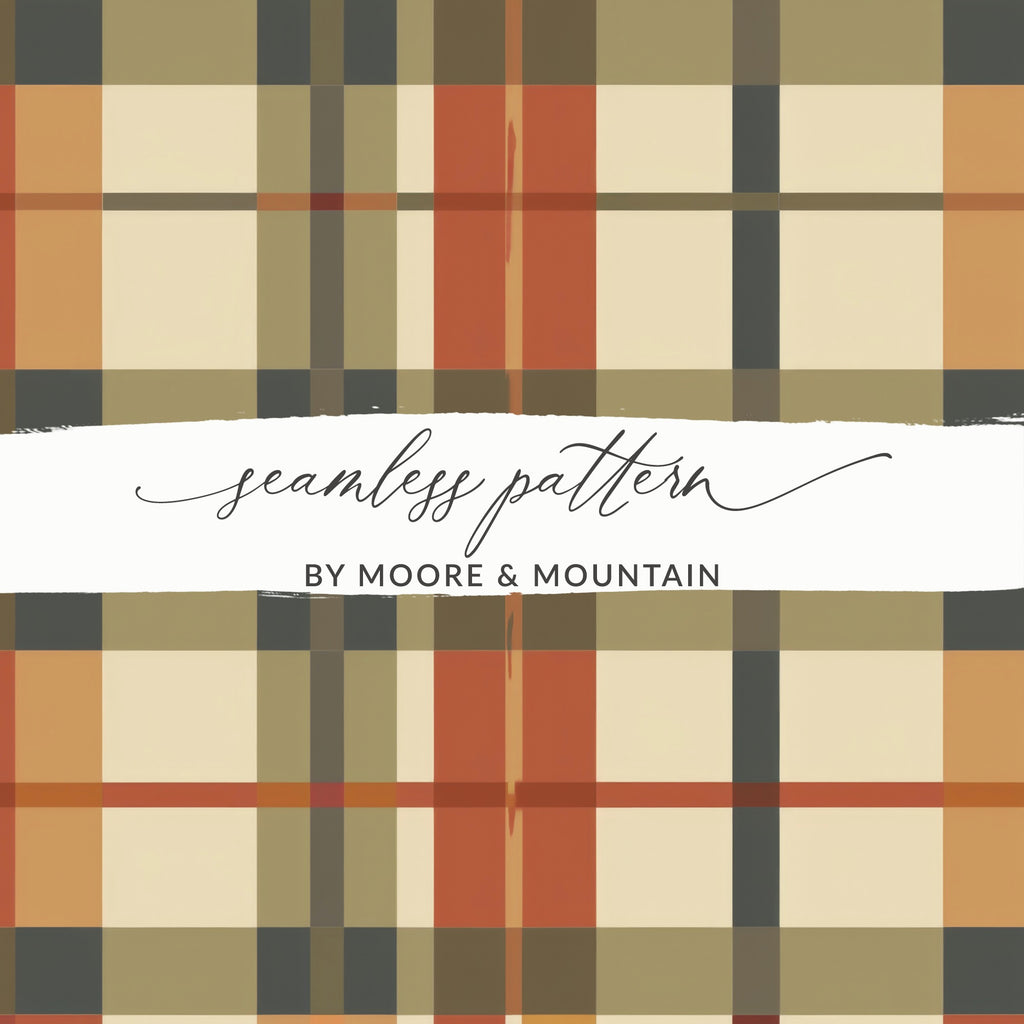 Seamless Plaid Pattern by Moore & Mountain product