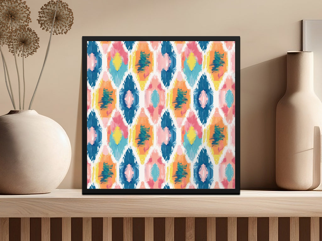 Colorful Abstract Pattern Wall Art Décor Product