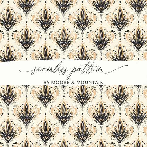 Elegant Seamless Pattern by Moore and Mountain Design