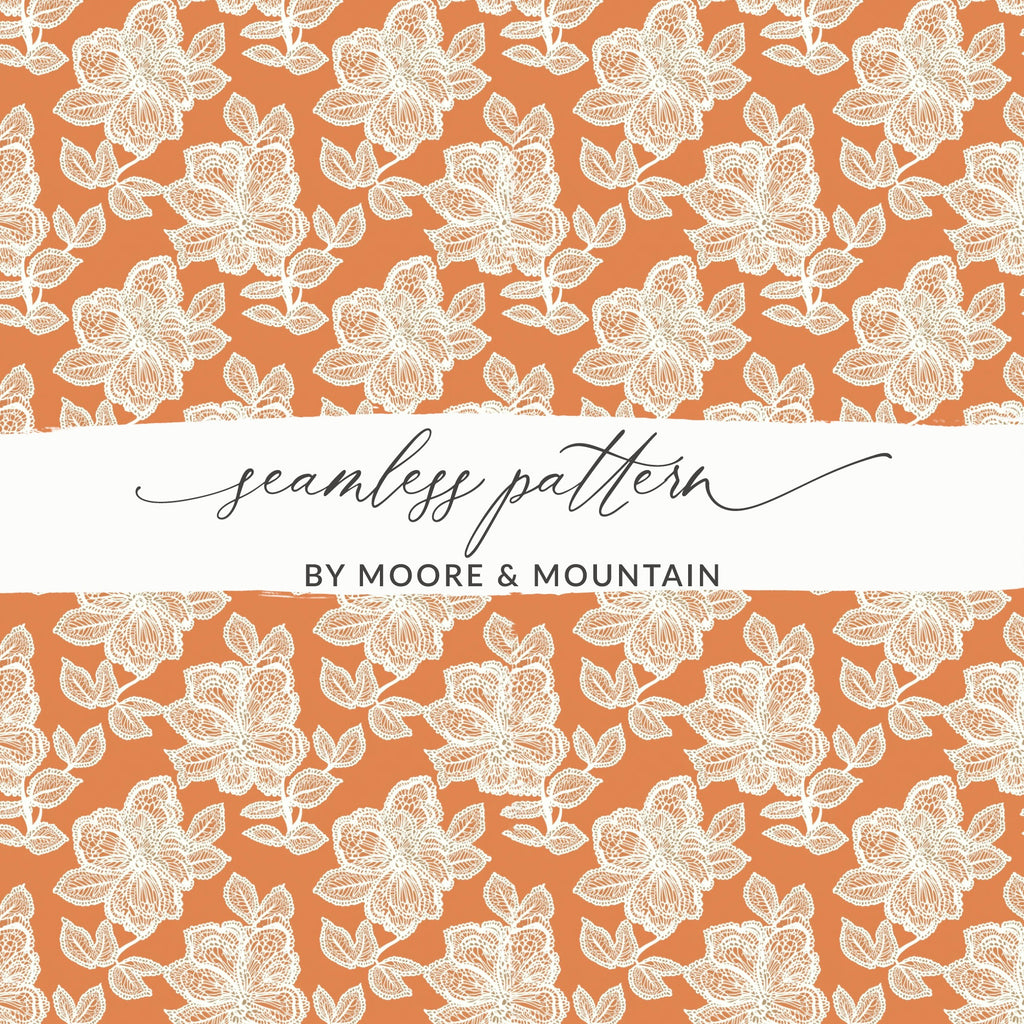 Seamless Floral Pattern by Moore & Mountain Design