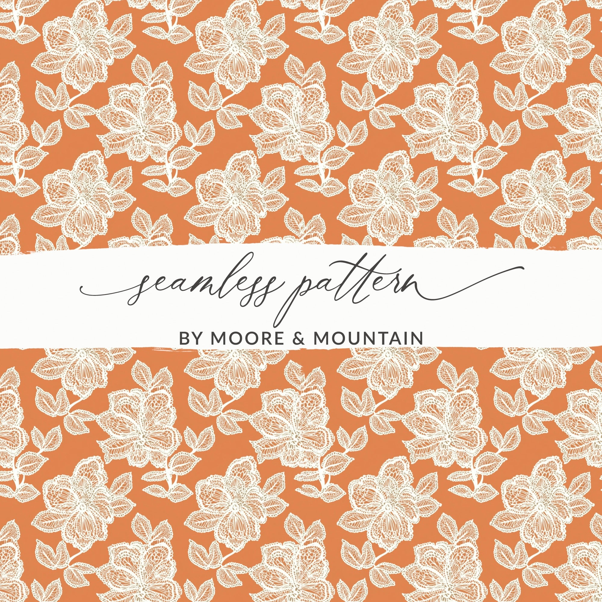Seamless Floral Pattern by Moore & Mountain Design