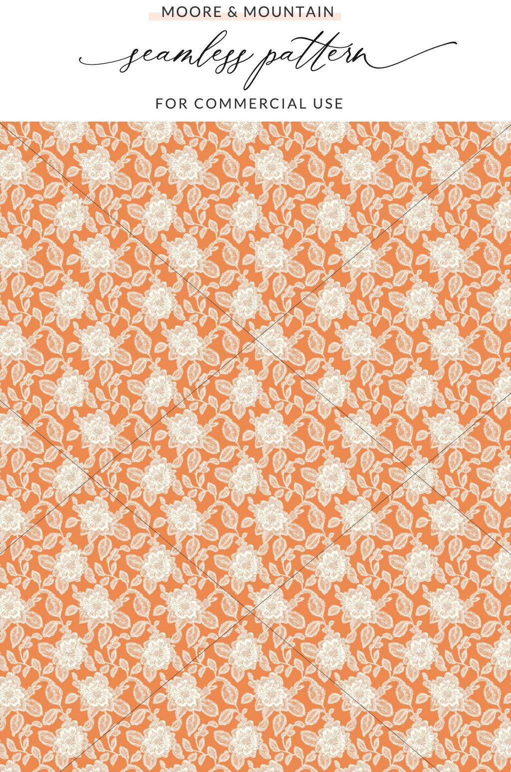 Vintage Floral Seamless Pattern for Commercial Use