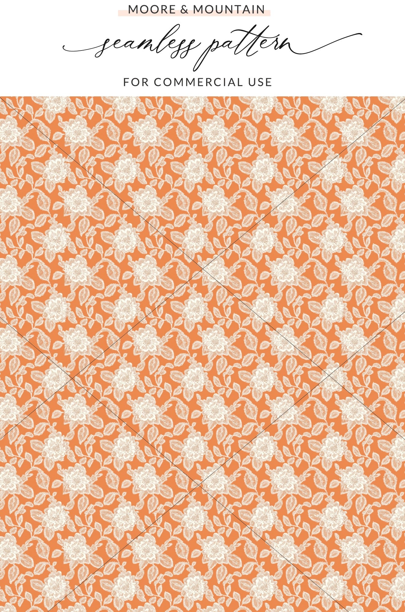 Vintage Floral Seamless Pattern for Commercial Use