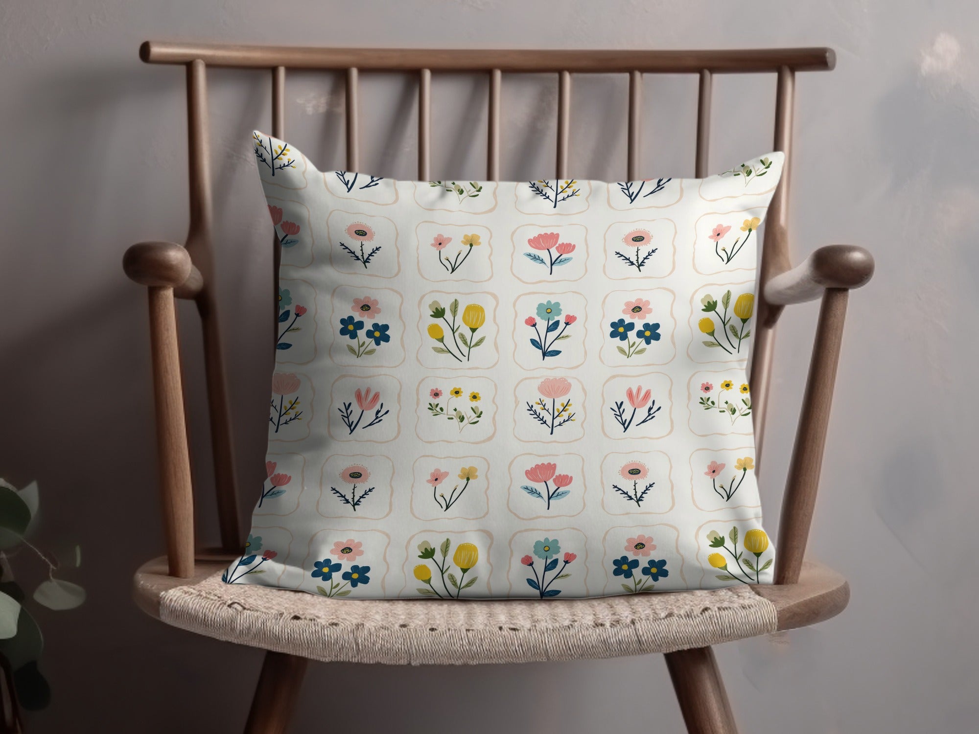 Floral Digital Paper, Seamless Flower Pattern, Watercolor Flower Clipart, Flower Design for Fabric, Flower Digital Backgrounds