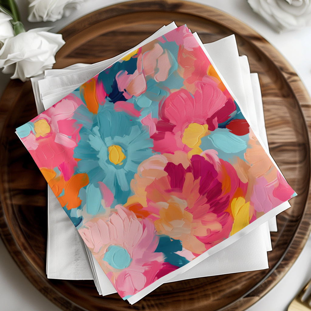 Bright Floral Design Colorful Decorative Product