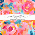 Vibrant Floral Seamless Pattern by Moore and Mountain
