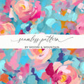 Seamless Floral Pattern by Moore & Mountain Design
