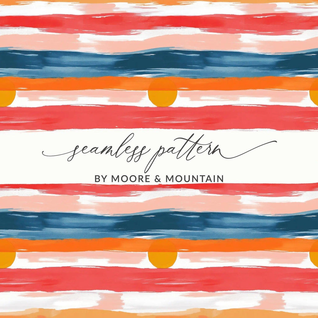 Abstract Digital Paper, Sunset Brush Stroke Pattern, Seamless JPEG Files, Digital Backgrounds, Scrapbooking Paper, Printable Art - Moore and Mountain