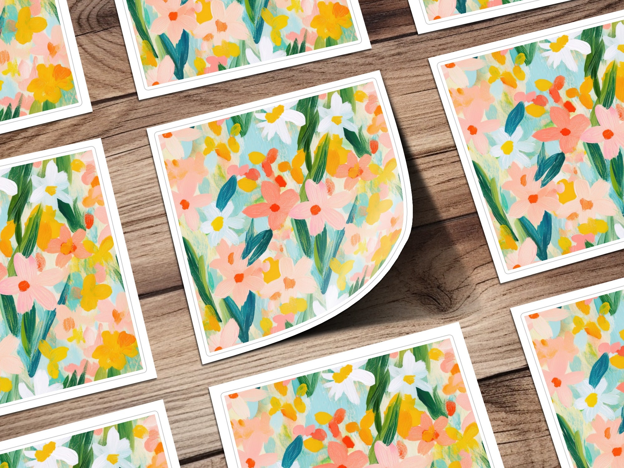 Floral Watercolor Art Prints for Home Decoration